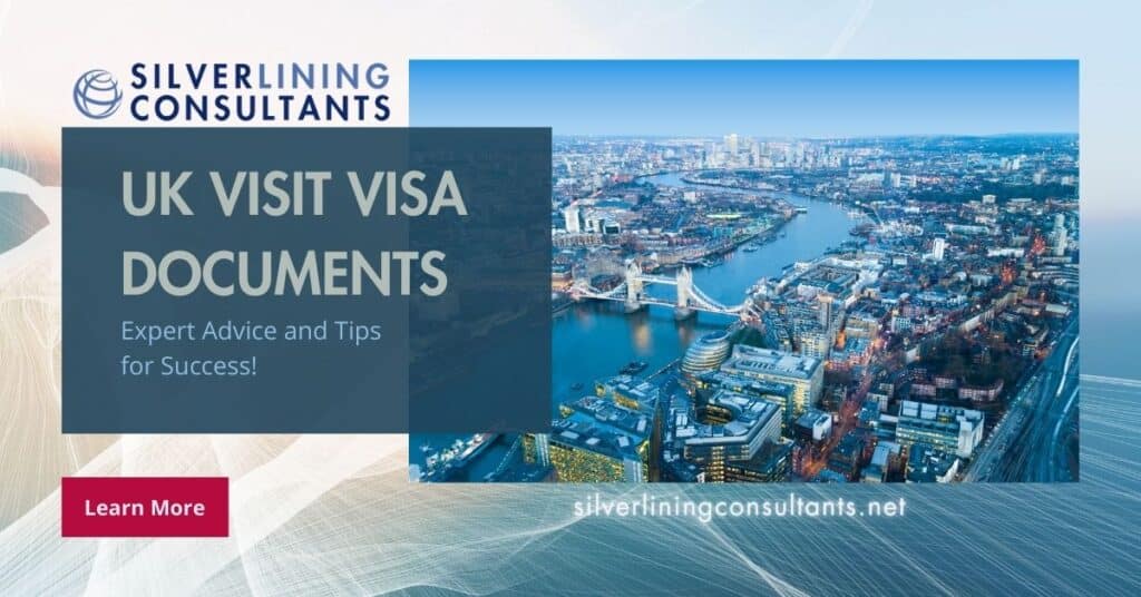 Supporting Documents for UK Visit Visa